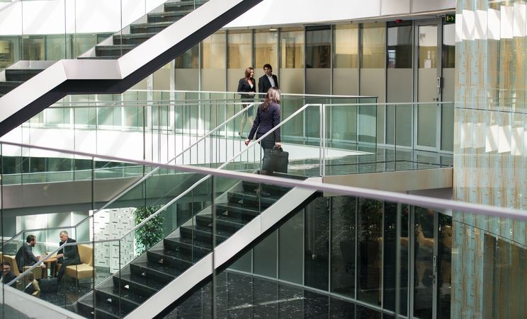 Office lobby