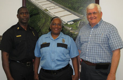 Security Guards Smiling