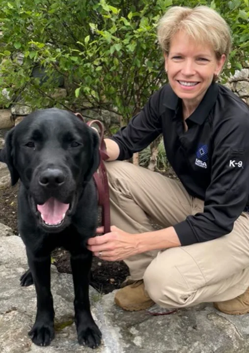 women with canine