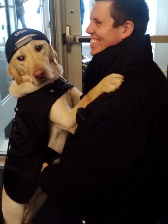 handler Tom and k9 Eisner