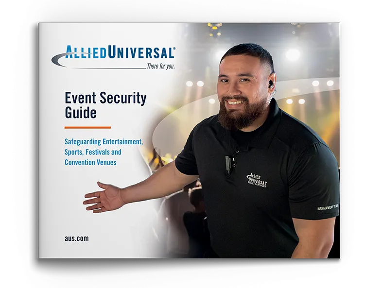 event security guide cover